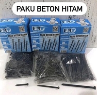 Paku Beton Hitam, Paku Tembok Paku Cor ,Paku Beton Hitam 50mm/5cm