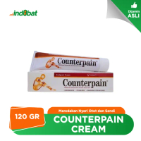 COUNTERPAIN CREAM / COUNTERPAIN COOL GEL (120 GR / 60 GR / 30 GR/ 15 GR / 5 GR) - Relieves Muscular 