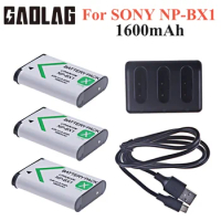 For SONY NP-BX1 np bx1 np-bx1 Battery For Sony FDR-X3000R RX100 AS100V AS300 HX400 HX60 AS50 WX350 AS300V HDR-AS300R FDR-X3000