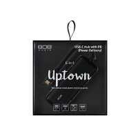 808 Audio-Uptown系列 六合一 TypeC HUB集線器(PD快充/HDMI/USB3.2/SD卡/MicroSD卡)