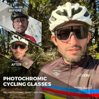 Photochromic Cycling Glasses Outdoor Sunglasses Sports Bicycle Running Fishing Eyewear Eyewear Bike Goggles