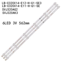 LED backlight strip For LB-C320X13-E7-L-G1-SE H32B7200C LED32S22T2 TF-LED32S22T2 LC32T840WL LEA-32C25M RL-32D1309 LED32C1000N