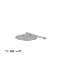 Fixed Shower Head Wall Mount Merek Toto Type TX488MMC Lozza
