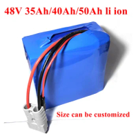 48v 35Ah 40Ah 50Ah li-ion battery lithium electric bike scooter 50A BMS 1500w 2000w power motor + 5A charger