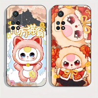 Ốp lưng dành cho Xiaomi Mi 10T, Mi 10T Pro 5G cạnh viền vuông, có bảo vệ camera in hình BABY THREE V