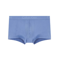 กางเกงในผู้ชาย Ck Black Microfiber Stretch ทรง Low Rise Trunk สี Blueberry