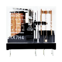 Omron Mini เทอร์มิสเตอร์รีเลย์, นำเข้า, G2R-1-2-E, 12VDC ถึง DC24V, เปิดปกติหนึ่งและปิดปกติสอง