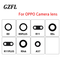 Rear Back Camera Glass Lens For OPPO R9 r9sk S plus R11 R11S r11plus A57 R17 WithAdhesive Glue Replacement Part