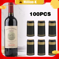 100Pcs Plastik Wrap Segel Botol / Tutup Wine Segel / Pvc Shrink Film Wine Bottle