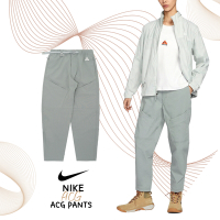 Nike 褲子 ACG Pants 女款 灰綠 長褲 休閒 工裝 防潑水 中性 直筒褲 寬褲 FD5213-330