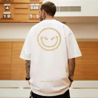 2026 New Chinese Style T-Shirt Men Short Sleeve Half Sleeve Ins Trendy Brand Black Trendy Summer Men