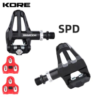 Kore SPD-SL Road Bike Pedals Self-locking Professional Bike Pedal with Anti-slip Sealed Bearing for Shimano Bicycle Spd Part
