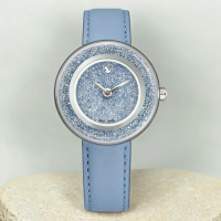 【SWAROVSKI 施華洛世奇】Crystalline Lustre 璀璨水晶女錶 手錶-33mm(5681733)