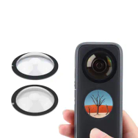 New Action Camera Cover Anti-Scratch Lens Protector Lens Guards Dual-Lens For Insta360 ONE X2