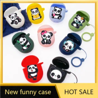 Cute Panda case For OPPO Enco Air3 / R2 Case Cute Silicone Earphones Cover for OPPO Enco Air 3 cover fundas
