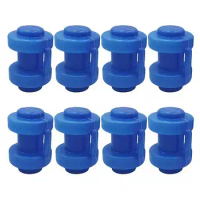 YFASHION ABS 8pcs Trampoline End Cap Trampoline Protective Cover For 25mm Diameter Steel Tube Replacement Accessories