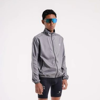 Running Jacket Ultralight Jaket Lari Olahraga Sport Ringan Parasut XXL Stone