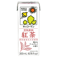 龜甲萬豆乳-紅茶風味(200ml) 豆奶 豆漿