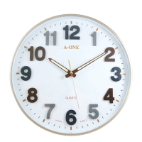 【A-ONE】超靜音莫蘭迪3D立體數字掛壁時鐘(TG-0293)