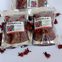Bunga Rosella Merah kering _ Rosela kering 100 gram