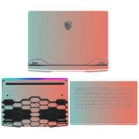 Laptop Skin Stickers for MSI GE66 GL66 GS66 GF66 MS-1581 2021 Notebook Skin for MSI GP76 GE76 GF76 GL76 Film