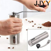 Manual Coffee Grinder Multi-Purpose Coffee Grinder Mini Stainless Steel Hand Manual Handmade Coffee Bean Burr Grinder