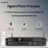 Digital Effect Processor Professional KTV Pre-effects DSP Karaoke Audio Processor Stage Performance Anti Howling PC Software