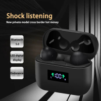 for Vivo X Fold X Note X80 Pro LED TWS Bluetooth Headphone Wireless Earbuds Hifi 5.0 Noise Reduction Sport Earphone with