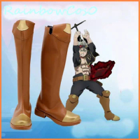 Asta Cosplay Shoes Boots Game Anime Halloween RainbowCos0 W1547
