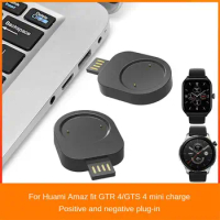 Charging Cable For Amazfit T-Rex 2 Charger Dock Cradle For Amazfit GTR 4 GTS 3 GTS4/GTS3 GTR3 USB Magnetic Charging Cable