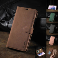 Wallet Leather With Card Slot Case For Samsung Galaxy S21 S21Plus S21Ultra S21FE S20/10/S9 Plus Note20Ultra A02S A12 A32 A52 A72