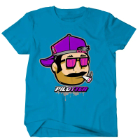 Kaos Anak Pilotter Gank Varian Warna Virall  Bahan Cotton Combad 30s Adem Tidak Gerah Usia 2-9 Tahun