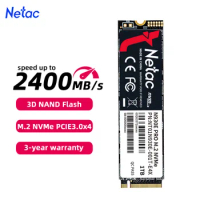 Netac NVMe SSD 1tb M2 SSD 512GB M2 NVME 256GB SSD Disk Hard Drive M.2 2280 PCIe Internal Solid State Drives for laptop