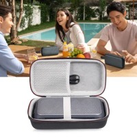 Hard Carrying Case Shockproof Protective Travel Case EVA Splashproof Storage Bag with Mesh Pocket for Anker SoundCore Motion 300