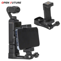 Sunnylife Front Phone Holder For DJI Osmo Pocket 3 Mount Handheld Tripod Expansion Brackets Camera Accessories