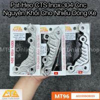 Pat Heo CTS Inox 304 Cnc Nguyên Khối Mẫu Cánh Gió Dành Cho Nhiều Dòng Xe