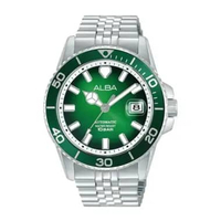 Jam Tangan Alba FLAGSHIP Pria AU4049 AU4051 AU4053 Original Garansi Resmi SILVER HULK