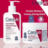 CeraVe Itch Relief Moisturizing Lotion & Itch Relief Moisturizing Cream moisturizes dry skin