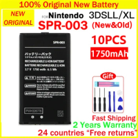 New Genuine 1750mAh SPR-003 SPR003 Rechargeable li-ion Battery For Nintendo NEW 3DSLL 3DSXL 3DS LL XL 6.5Wh 3.7V