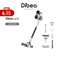 Dibea G22 Ultra Suction Bendable Cordless Vacuum & Mop Cleaner |   29,000 Pa Suction Power |   Limit