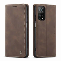 Leather Case For Xiaomi Mi 10T Lite Pro Luxury Magnetic Flip Matte Multifunctional Wallet Phone Cover On Xiomi Mi 10 T Lite Etui