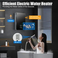 6500w Tankless Electric Hot Water Heater Instant Boiler On Demand Whole House Electric Hot Water Heater Tankless Instant Mini