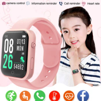 2022 Silicone Kids Smart Watch Children Sport Smartwatch Fitness Tracker for Boys Girls Led Digital Watch Waterproof Smart Watch