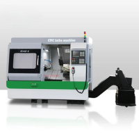 New CK46D-8 Lathe Milling Machine,Living Tool 5 Axis Cnc Lathe Fanuc Good Quality Fast Delivery Free After-sales