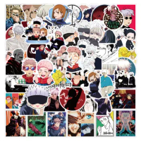 10/30/60pcs Cool Jujutsu Kaisen Anime Stickers Poster Skateboard