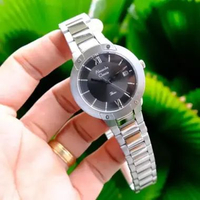 ALEXANDRE CHRISTIE AC 2A12 SILVER BLACK WANITA. GARANSI RESMI 1TAHUN