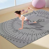 跳繩減震墊隔音地墊跪墊加厚防震靜音瑜伽墊舞蹈健身毯健身防滑墊