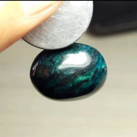 CINCIN BATU AKIK BADAR BESI NATURAL HIJAU BACAN Harian