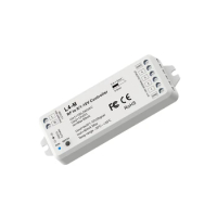 RF to 4 Channel 0-10V Dimmer L4-M 4CH RF to 0/1-10V Converter; : Input voltage 100-240VAC or 12VDC; output signal: 0/1-10V x 4CH