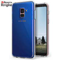 RINGKE 三星 Galaxy A8 (2018) Fusion 透明背蓋手機殼